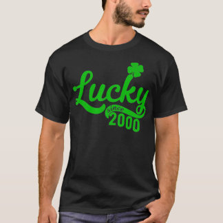 T-shirt Heureux Depuis 2000 Cadeau Pour 21 Ans 21 Ans