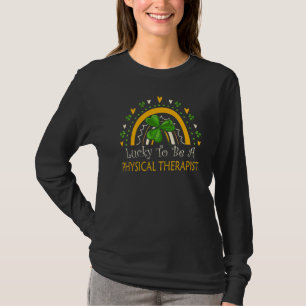 T-shirt Heureux D'Être Un Physique Thérapiste Drôle Saint