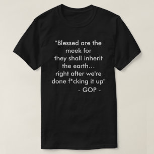 T-shirt Heureux Les Meek - #ThingsJesusNeverSaid
