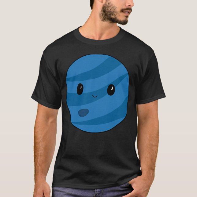 T-shirt Heureux Neptune (Devant)