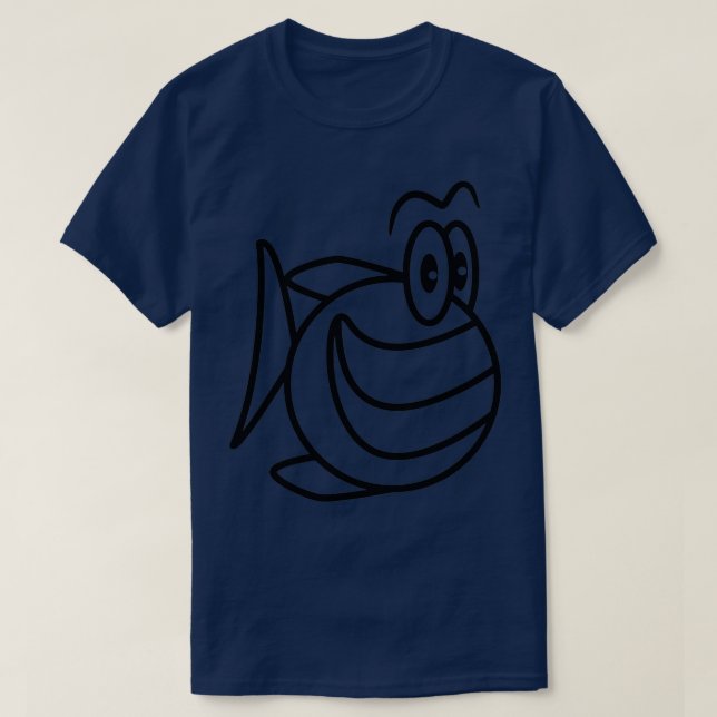 T-shirt heureux Puffer (Design devant)