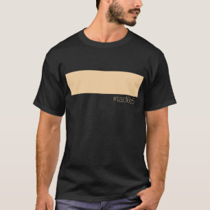 T-shirt Hex FAD6A5 Orange Clair Chaud Abricot Minimaliste