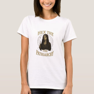 T-shirt Hex the Patriarchy – Wiccan Witch Illustration 
