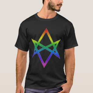 T-shirt Hexagram unicursale de gay pride