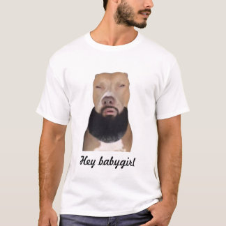 T-shirt Hey babygirl nonchalant shirt