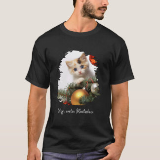 T-shirt Hey, chaton cool