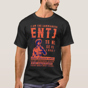T-shirt Hey ENTJ personnalité type commandant extravert