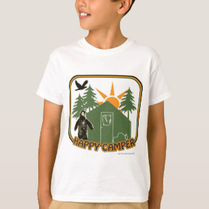 T-shirt Hey Happy Camper