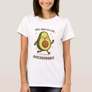 T-shirt Hey Pourquoi R U Si Évitable   Avocat drôle