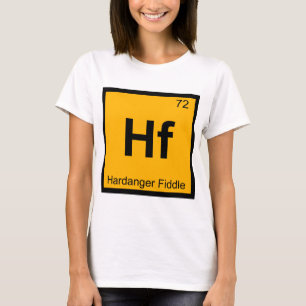 T-shirt Hf - Table périodique de la chimie de la Hardanger