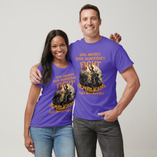 T-SHIRT HG CBP PATRIOTE FIERTE AMÉRICAINE FAMILLE 1776 ROU