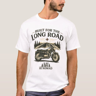 T-shirt HI NOMAD – Conçu pour la longue route Classe Vin