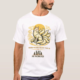 T-shirt HI NOMAD – Esprit Kitsune Renard à neuf queues j