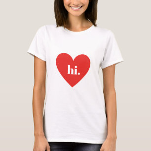 T-shirt HI Red Heart Illustration Collection Valentines