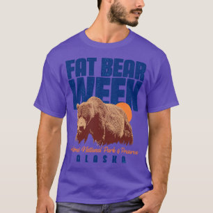 T-shirt Hibernation de la semaine de l'ours gras