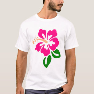 T-shirt Hibiscus Fleur Tropic Bloom Botanique