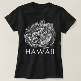 T-shirt HIBISICUS POLYNESIAN TRIBAL HAWAII Whats