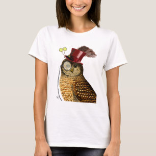T-shirt Hibou avec le casquette supérieur 3