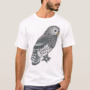 T-shirt Hibou barré