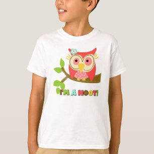 T-shirt Hibou je suis une huée