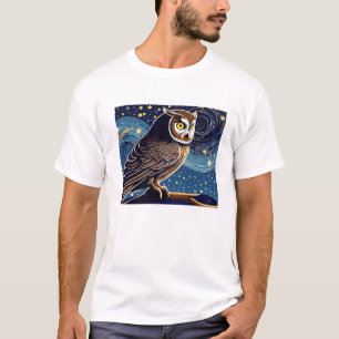 T-shirt Hibou nocturne