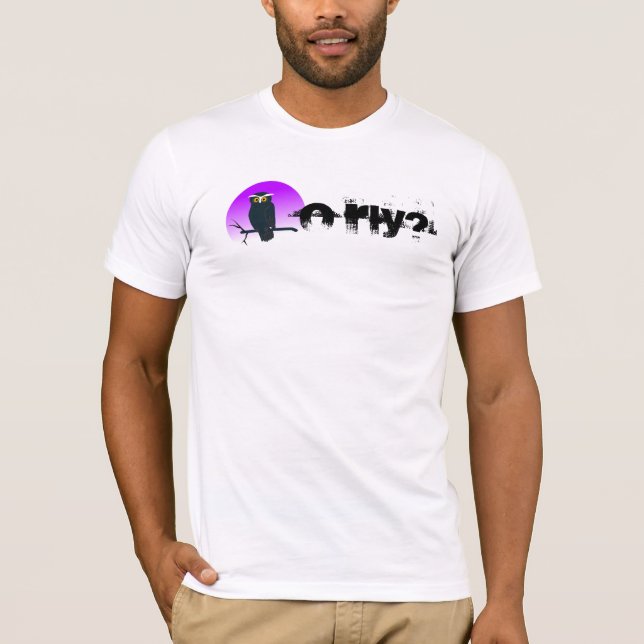 T-shirt Hibou O RLY ? (Devant)