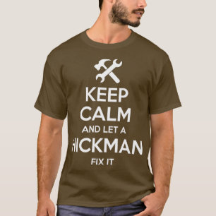 T-shirt HICKMAN Funny Nom de famille Anniversaire Famille