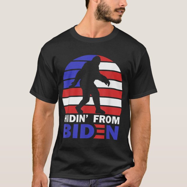 T-shirt Hidin De Biden Anti Joe Biden 2020 Election Hidi (Devant)