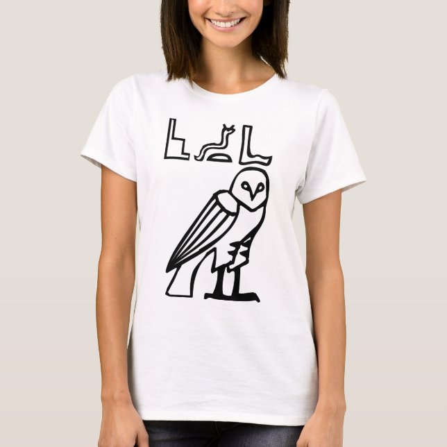 T-shirt Hiéroglyphe égyptien (Devant)