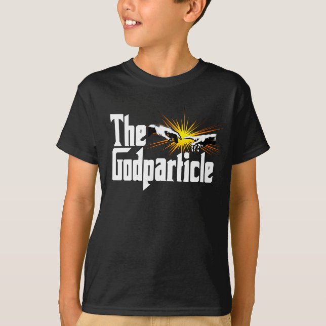 T-shirt Higgs Boson Le Godparticule - Physique Drôle Nerd (Devant)