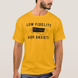 T-shirt High Anxiety 60s Music Retro Parodie Slogan