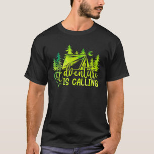 T-shirt High Life On The Mountain Adventure Appelle - C