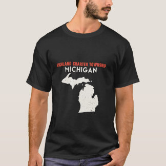 T-shirt Highland charter township Michigan USA State Ameri