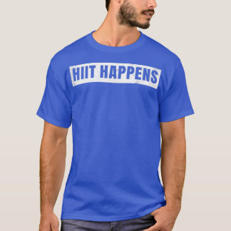 T-shirt Hiit de formation Intervalle de haute intensité 