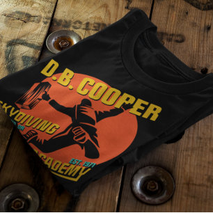 T-shirt Hijacker DB Cooper Shirt, DB Cooper Lives DB Coope