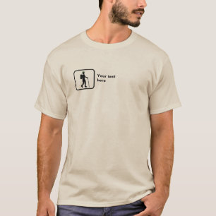 T-shirt Hiker — Petit logo — Personnalisable