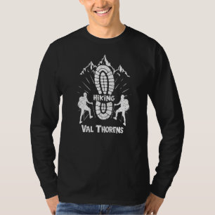 T-shirt Hiker Val Thorens France Randonnée Vacances Ski 1