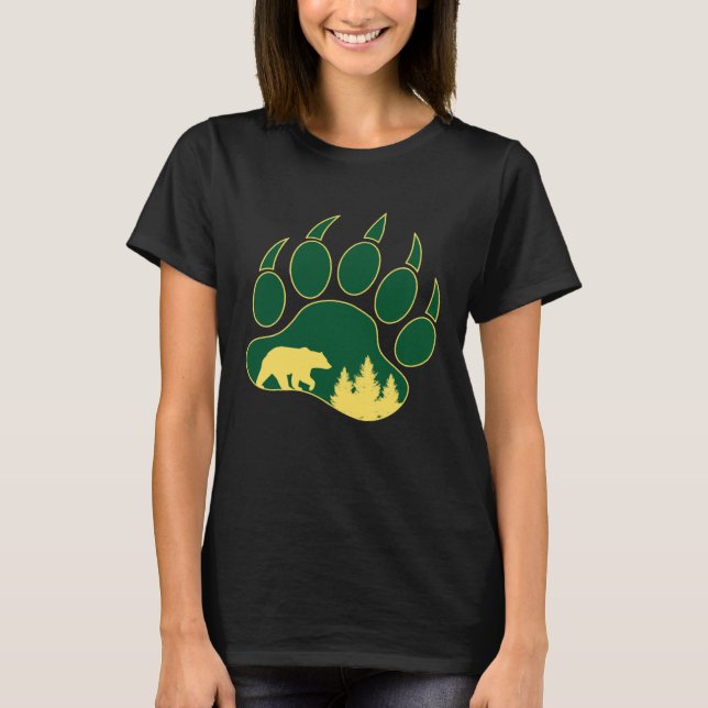 T-shirt Hiking Bear Wear (Devant)