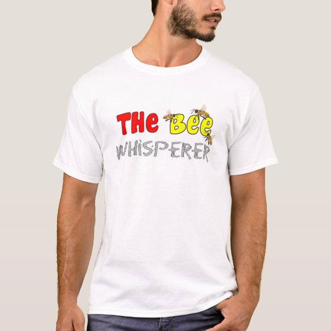 T-shirt hilare de gardien d'abeille "le BeeFather (Devant)