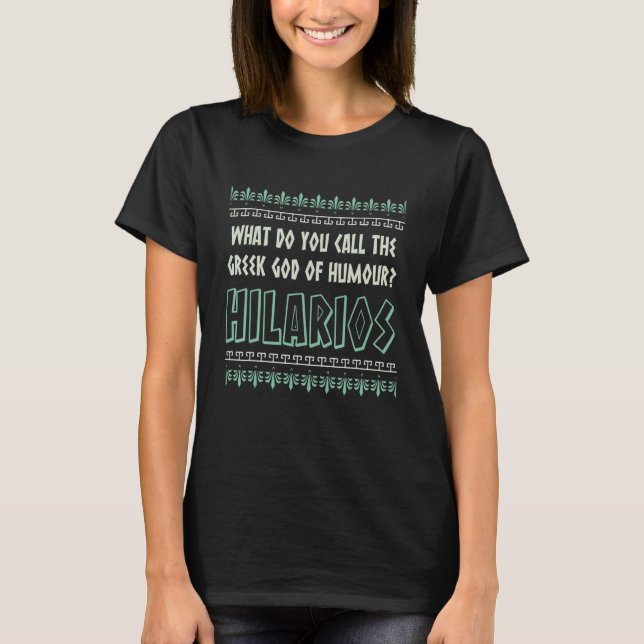 T-shirt Hillarios Greek God Ancient Greek Mythology Histor (Devant)
