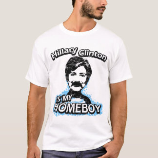 T-shirt Hillary Clinton est mon homeboy