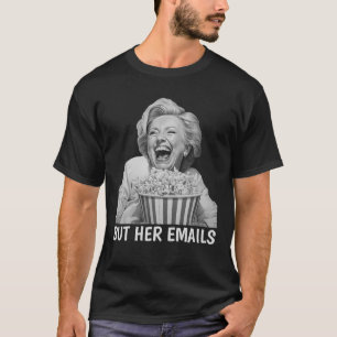 T-shirt Hillary Clinton riant Trump mème de fusil Trump