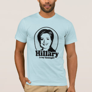 T-SHIRT HILLARY EST MON HOMEGIRL - .PNG