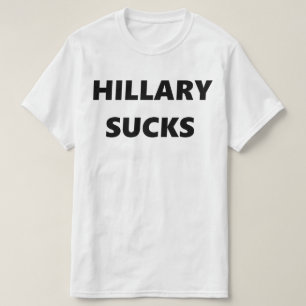 T-shirt Hillary suce