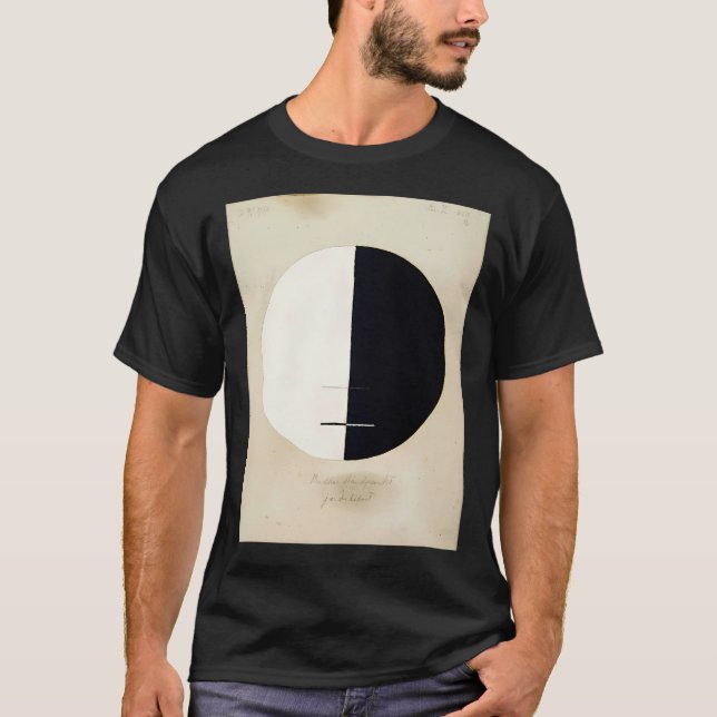 T-shirt Hilma Af Klint Buddhas Point De Vue Sur La Terre (Devant)