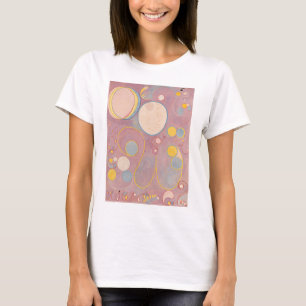 T-shirt Hilma Af Klint, Le Dix Plus Grand No8, Art Abstrai