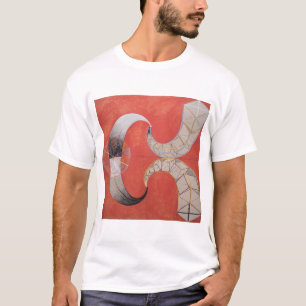 T-shirt Hilma Af Klint, Le Swan No.9, Art Abstrait