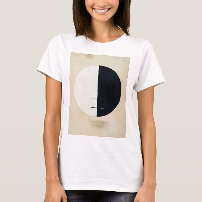 T-shirt Hilma Af Klint, Point de vue de Bouddha, Art Abstr (Devant)