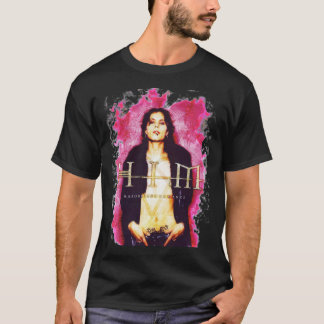T-shirt Him Band Tee Razorblade Couverture romantique Hear