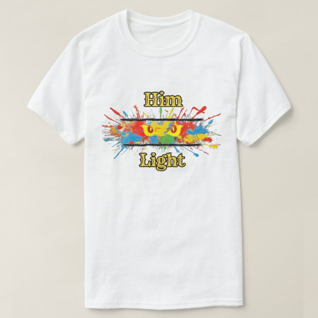 T-shirt HimLight Splatter (Design devant)